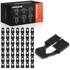 A-Premium 50PCS Metal Door Lock Rod Retainer Clip Compatible with GM Models 1964-2024