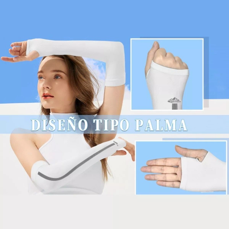 Veraly Manga Protectora Brazo Elasticidad Protección Uv 2 Piezas F