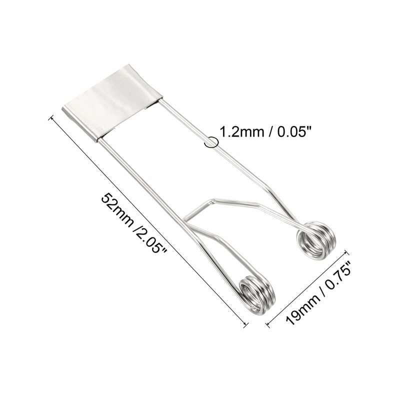 PATIKIL 52x19mm Downlight Spring Clips, 10 Pack Emitting Diode Recessed