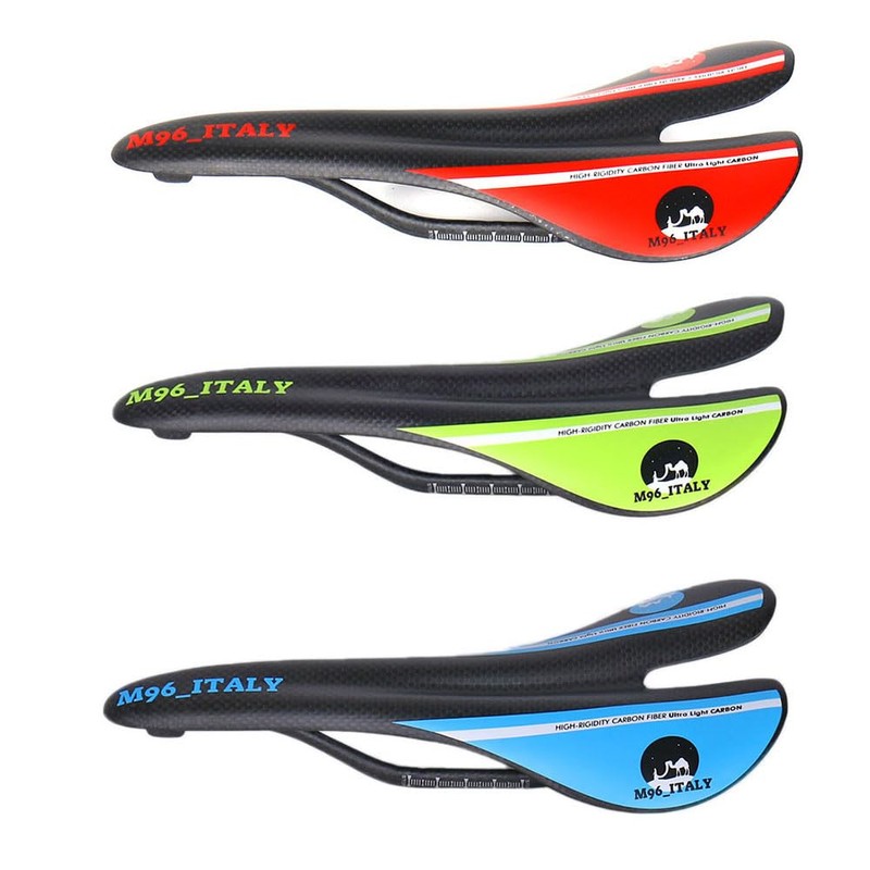 Carbon Fiber Road Mountain Bike Saddle Super Light 95g +/-