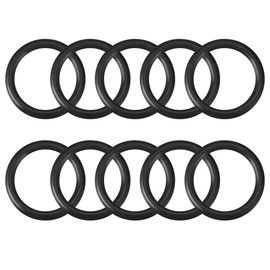 sourcing map Nitrile Rubber O-Rings 12.6mm OD 9mm ID 1.8mm Width Metric Seal Pack of 10