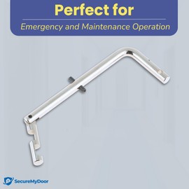 SecureMyDoor Firemans Drop Key for Fire Brigade | Universal Fit for Maintenance & Emergency Panels | Durable & Handy - Essential Tool for Emergency Services