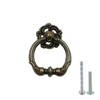 WDONAY 6-Pack Antique Brass Ring Pulls 2.17" in Diameter Oval