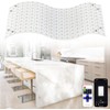 4 Pack LED Backlight Sheet, 24V 36W 6000K White Flexible