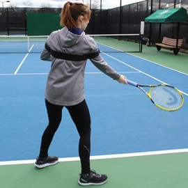 OnCourt OffCourt Tennis Forehand Rotator - Improve Power on Forehands / For All Ages / Fully Adjustable