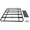 Classic Cycle Rack Plate Black Racky Baseplate Aluminium Black Anodised