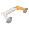 HEEPDD Ruler with Ergonomic Handle - Orange, ABS, PVC, 13.2
