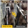 Samffy 90°Degree Grease Gun Coupler Set, Right Angle Zerk Fittings