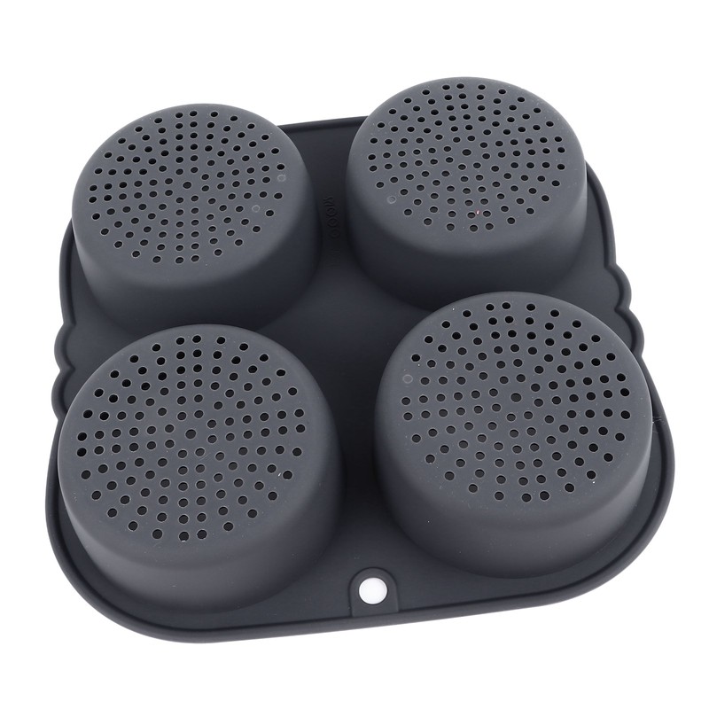 4 Cup Hamburger Bun Pan Dishwasher Safe Silicone Hamburger Bun