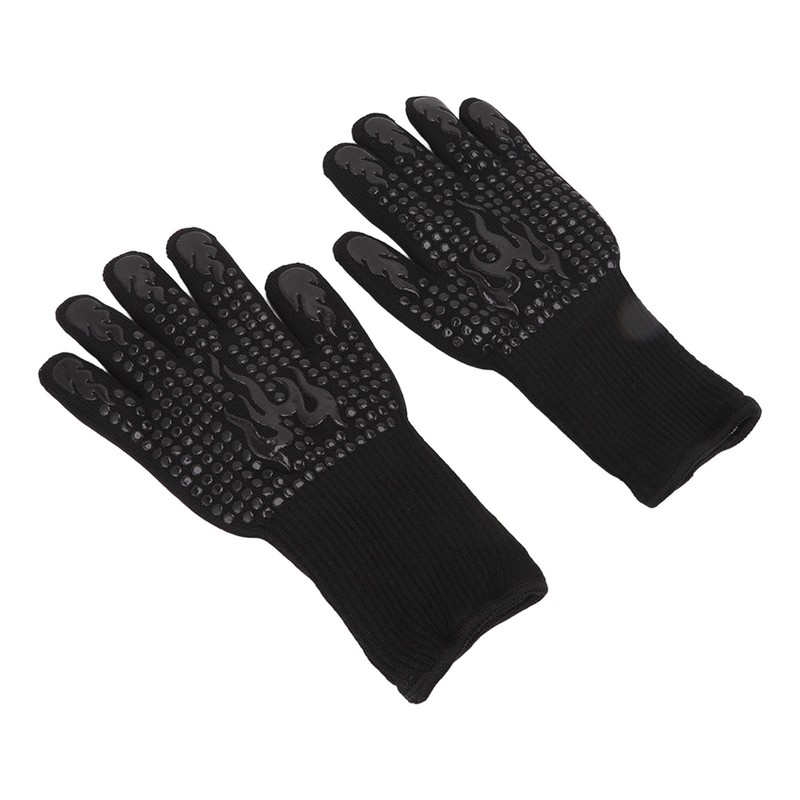2 Pcs Heat Resistant Gloves Thermal Isolation High Temperature Resistant