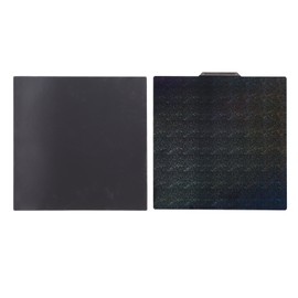 3D Printer Build Plate with Rubber Sheet PEY PEI Texture Double Sided Printing Plate for A8 A6 ET4 Series 220x220MM