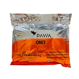 PAVIA Probiticos vivos con Omega 3Prebiticos y AntioxidantesAyuda a mejorar la concentracinSin azcarSabor Mango  1 billn de probiticos  Mejora la...  