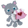 Hama Perlen 3254 Small Gift Set Dressing Cat with Approx.