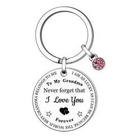 Grandma Keyring Grandma Gifts Mother's Day Gifts from Grandchildren Grandma Birthday Christmas Gifts
