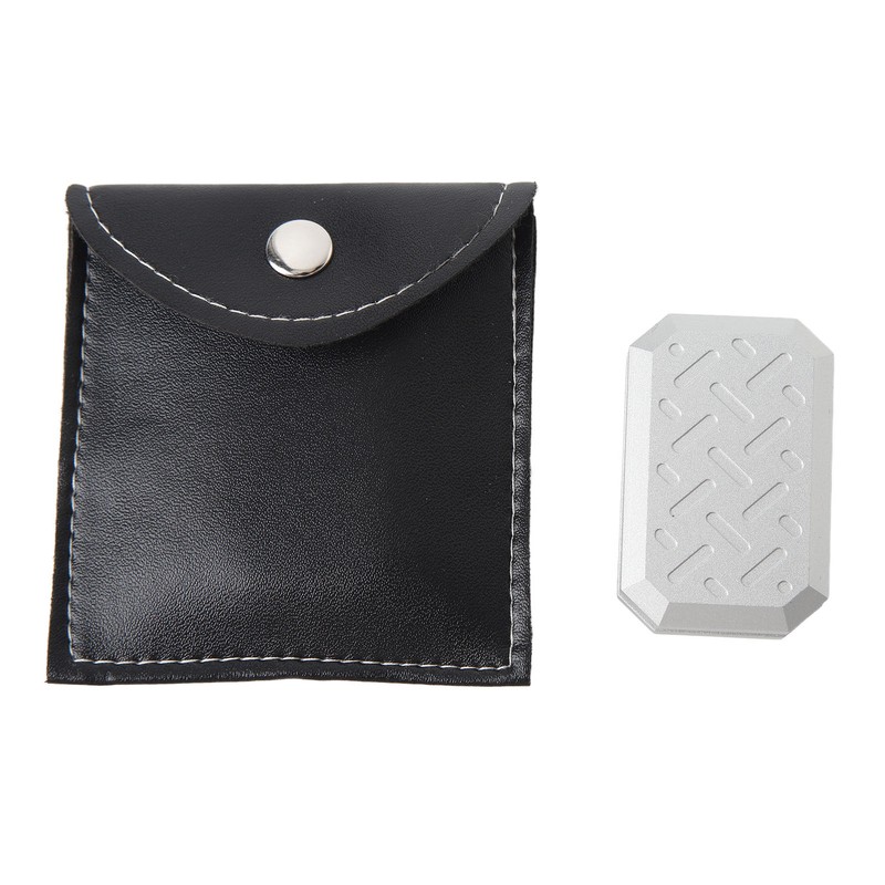 Push Slider Card Toy Textured Pattern Anxiety Relief Aluminum Alloy