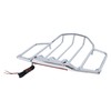 Chrome Tour Pack Luggage Rack w/LED Light for 2014-2023 Harley