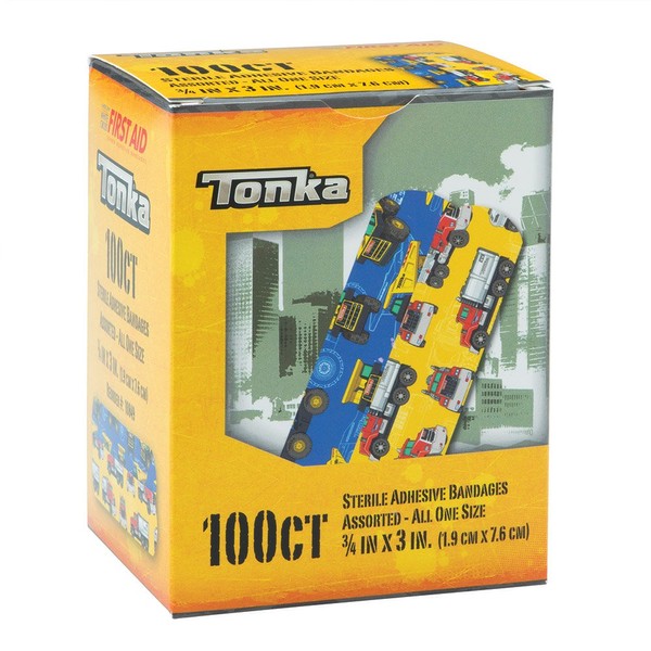 Tonka Bandages - First Aid Supplies - 100 per Pack