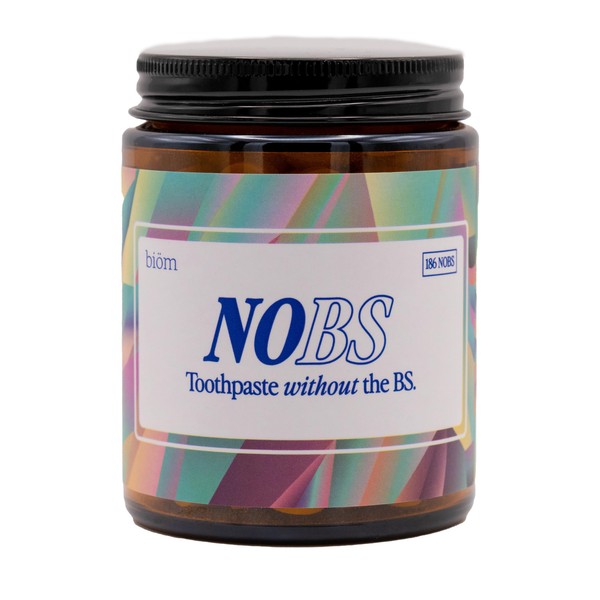 NOBS (No Bad Stuff) Toothpaste Tablets - Nano Hydroxyapatite, Fluoride