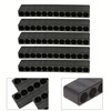 10pcs 12 Holes Screwdriver Bit Holder Drill Head Storage Case
