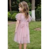 Tutu.kk Toddler Tutu Dress Little Girls Short Sleeve Fluffy Tulle