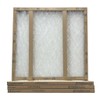 20x20x1 Glasfloss Fiberglass Air Filter, Double Strut, GDS Series, Made