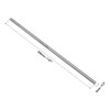 sourcing map 2 x Round Bar Steel, 5 mm HSS