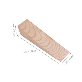 STOBOK -Slip Door Wedge Stopper Door Holder to Keep Door Open Finger Protector Block Wedge Doorstop