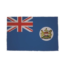 U24 Brillenputztuch Hong Kong alt Fahne Flagge Glasreinigungstuch Microfasertuch