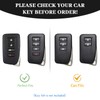 OFF WE GO for Lexus Key Fob Cover, Soft TPU