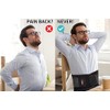 FEATOL - Cinturón de apoyo lumbar para dolor de espalda,
