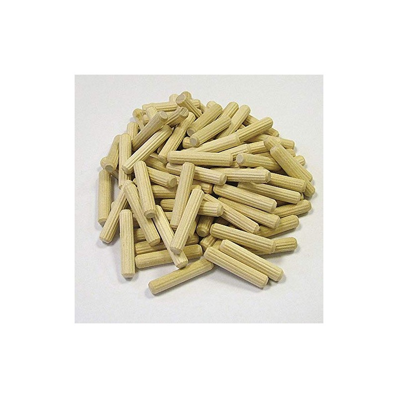 Faithfull Beechwood Dowels - 8mm x 40mm (Tub of 150)