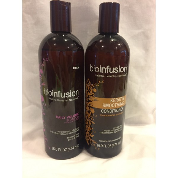Bioinfusion Set BioInfusion Daily Volume Shampoo & Keratin Smoothing Conditioner