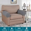 Turquoize Stretch Armrest Covers for Chairs and Sofas Couch Arm