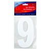 2 Pack Wheelie Bin Numbers - 9 by Ashley