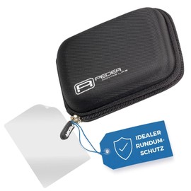 PEDEA Hard Camera Case for Nikon Coolpix A10, A100, L31 / Canon IXUS 160, IXUS 165, IXUS 175, IXUS 185 / Aquapix W1024-R, W1400 / Medion Life E43013 (MD 86821) / Sony DSC-W8 10, DSC-W 10830 cm