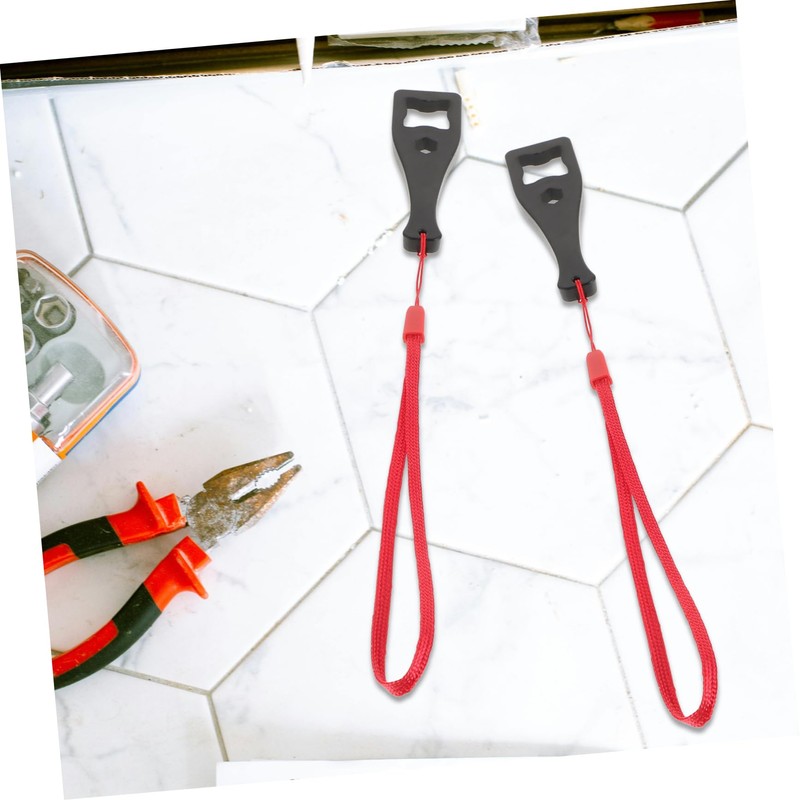SHOWERORO 10pcs Camera Screw Spanner Wrench with Lanyard Easy to