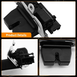 Ovabeyna FA1Z7443150C Trunk Lid Latch Lock Actuator Fit for Ford & Lincoln Vehicles - Explorer 2020-22, Escape 2020-23, Edge, Mustang Mach-E, Police Interceptor Utility, MKX, Nautilus(Rear Tailgate)