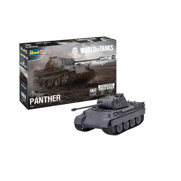 Revell, Coloured Panzer 03509 Panther Ausf. D World of Tanks