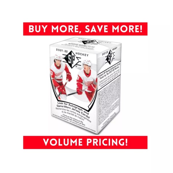 2021-22 Upper Deck SP Hockey Blaster Box