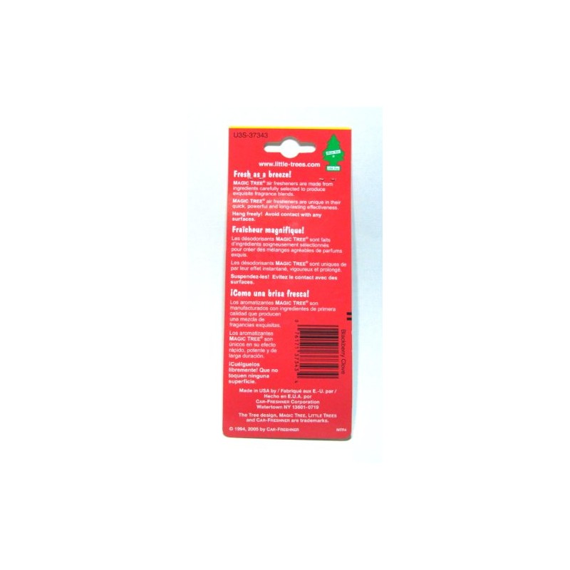 Little Trees Air Fresheners 3 Pack - Blackberry Clove