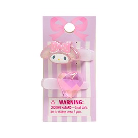 Sanrio 176893 My Melody Mini Hair Clips, Set of 2