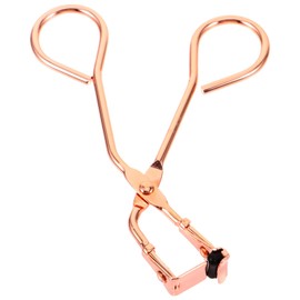 MERRYHAPY Mini Rizador de Pestañas Portátil en Electrochapado Rosa Dorado, Herramienta para Rizar Pestañas Diseño Curvo Especial, Práctico y Ligero...