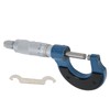 Micrometer 0‑25mm Scale Outside Diameter Carbon Steel Spiral Locking Measuring