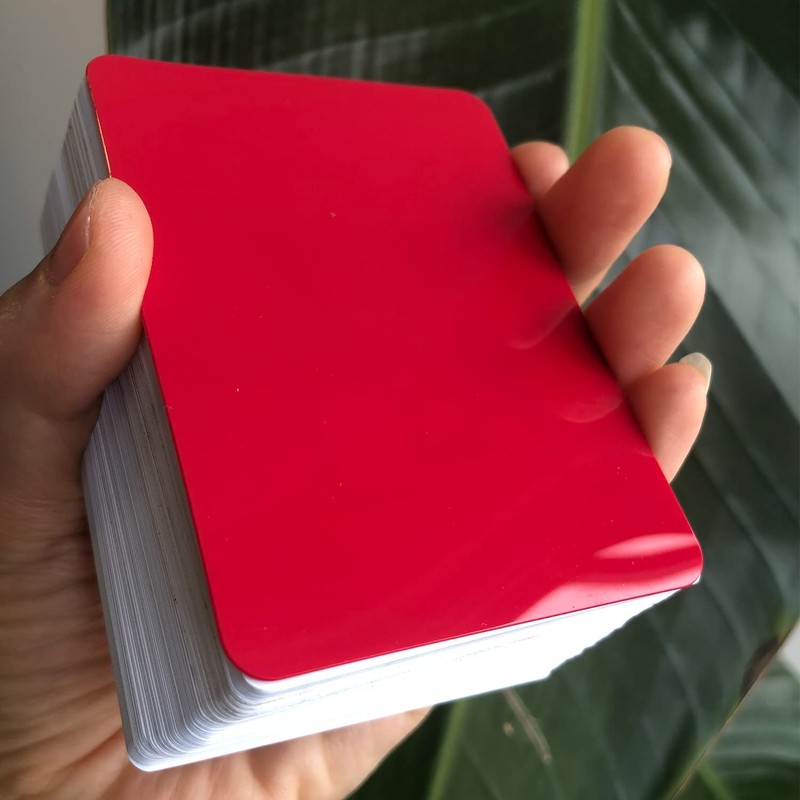Yuanhe Poker Size Cut Cards - Pack of 12, 6