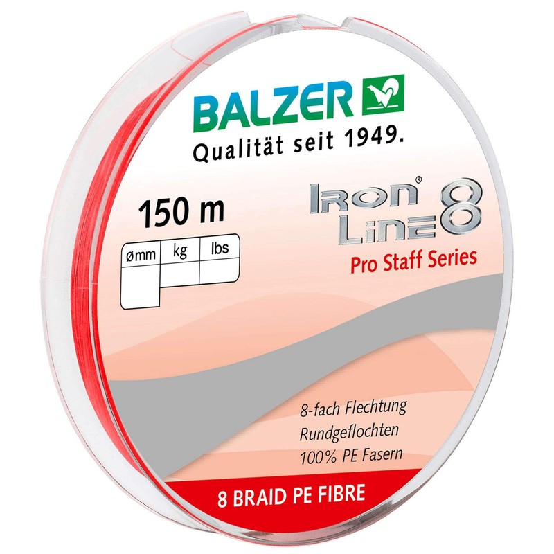 Balzer Iron Line Pro Staff 8 Braided Cord 150 m