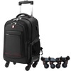 Rolling Backpack with 4 Extra Wheels - Water-Resistant, Airline Approved
