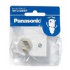 Panasonic WH2129WP Rolling Tap White / P, Set of 2