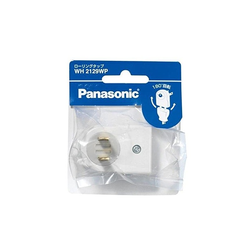Panasonic WH2129WP Rolling Tap White / P, Set of 2