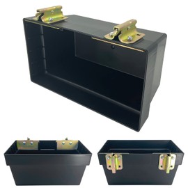 POROHOM 2 Pack Heavy Duty E-Track Basket for E-Track Systems, Trailer E Track Organizing Storage Pail,Organization Bin for Trucks, E-Track Storage Bin - E Track Accessories