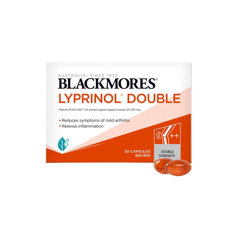 Blackmores Lyprinol Double Strength 30 Capsules